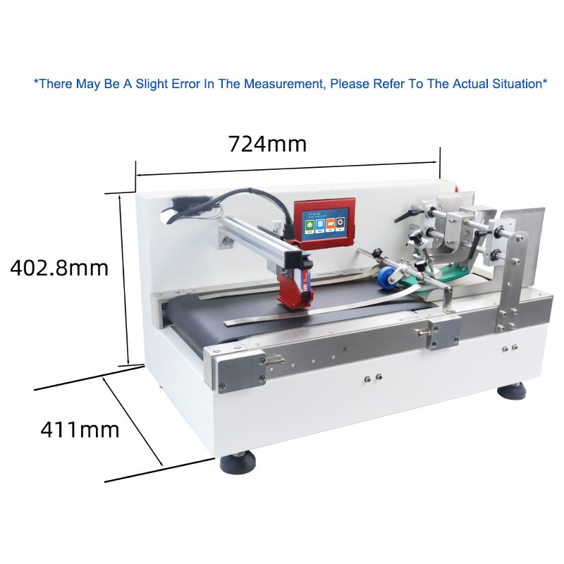 Factory Price Industrial Page Machine Expire Date Printing Machine Automatic Label Machine Continuous Packaging Bag Printer