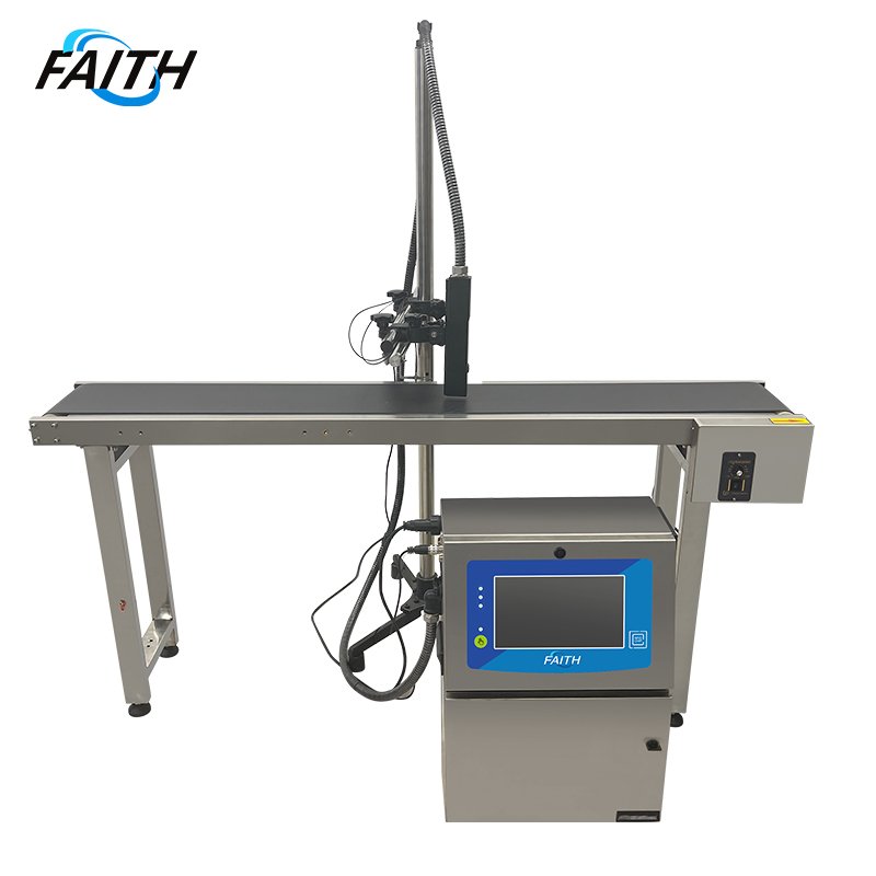 High effective batch code continuous CIJ inkjet printer on product line factory packaging date logo printer
