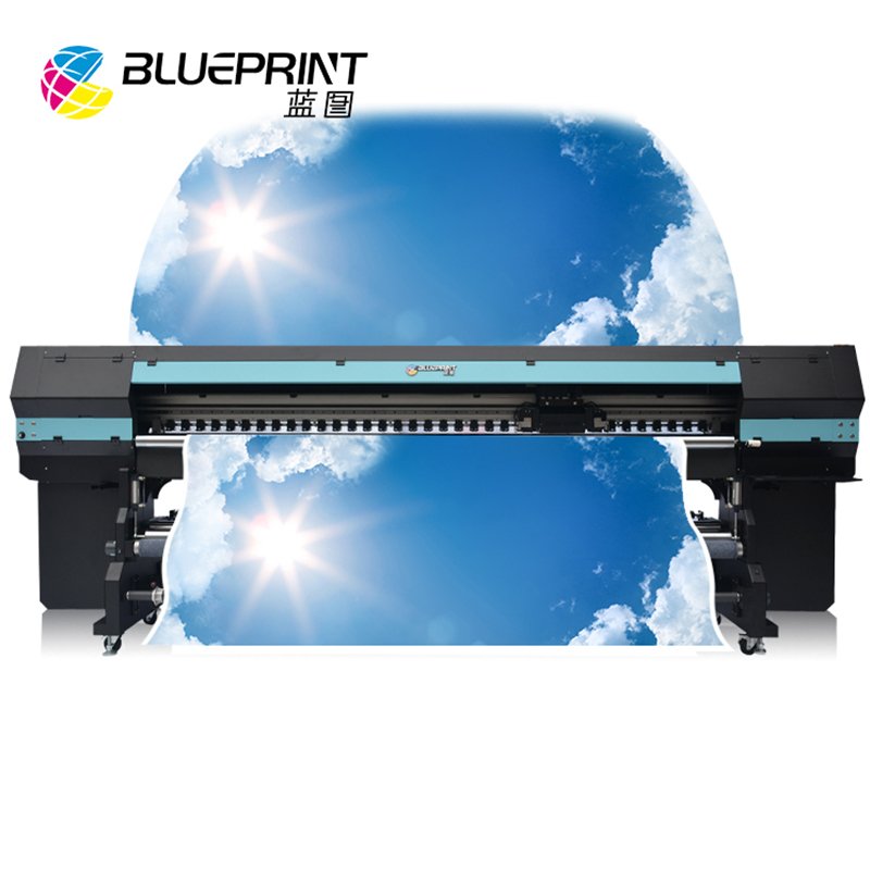 BLUEPRINT 3.2m Roll to Roll Carpet Vinyl Sheet Wall Covering Inkjet Printer 3d printer