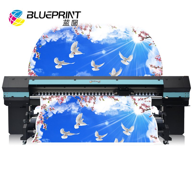 BLUEPRINT 3.2m Roll to Roll Carpet Vinyl Sheet Wall Covering Inkjet Printer 3d printer