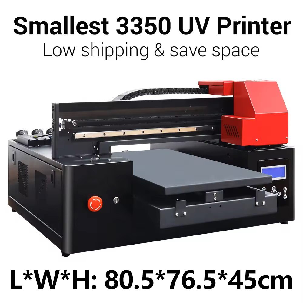 Smallest A3 Size 6 Color UV Flatbed Printer Mobile Phone Case Printer Phone Cover Printing Machine