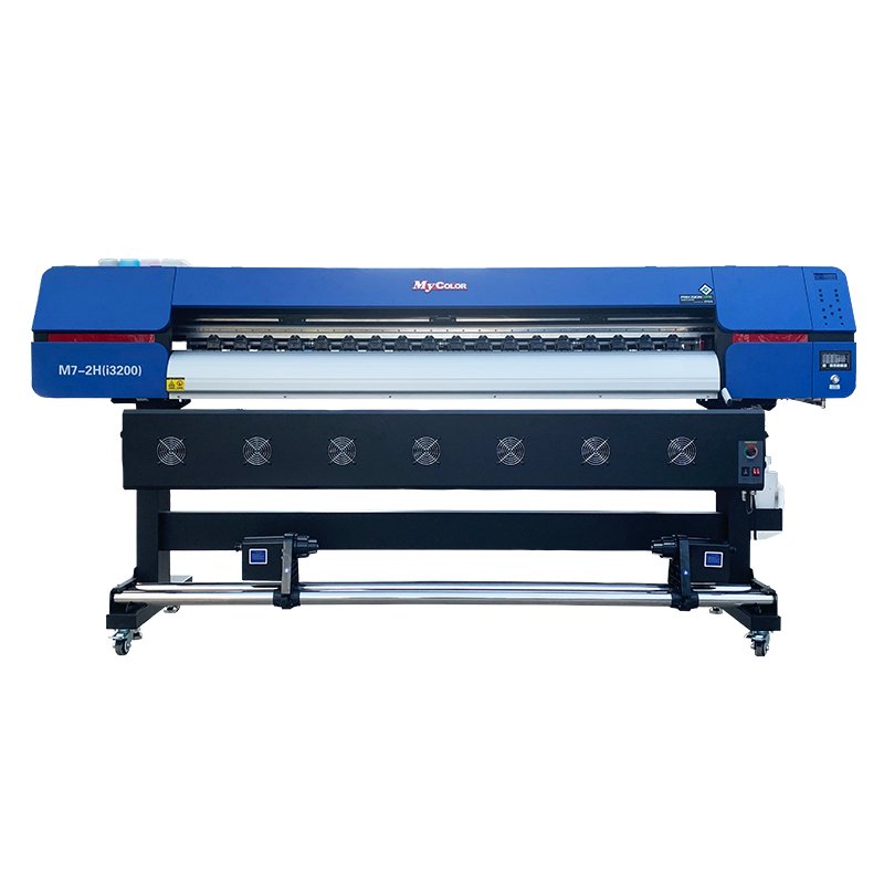 Mycolor 1.8m 3.2m Head XP600 I3200 maintop Flexi Rip software eco solvent large format printer