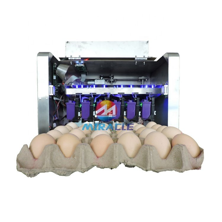 Automatic egg inkjet printing machine egg date stamp machine inkjet printer