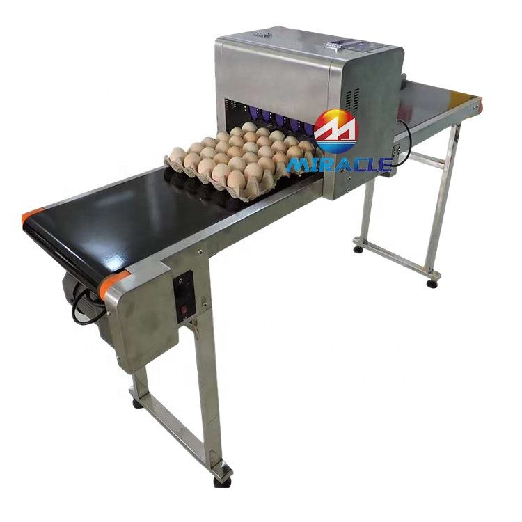 Automatic egg inkjet printing machine egg date stamp machine inkjet printer