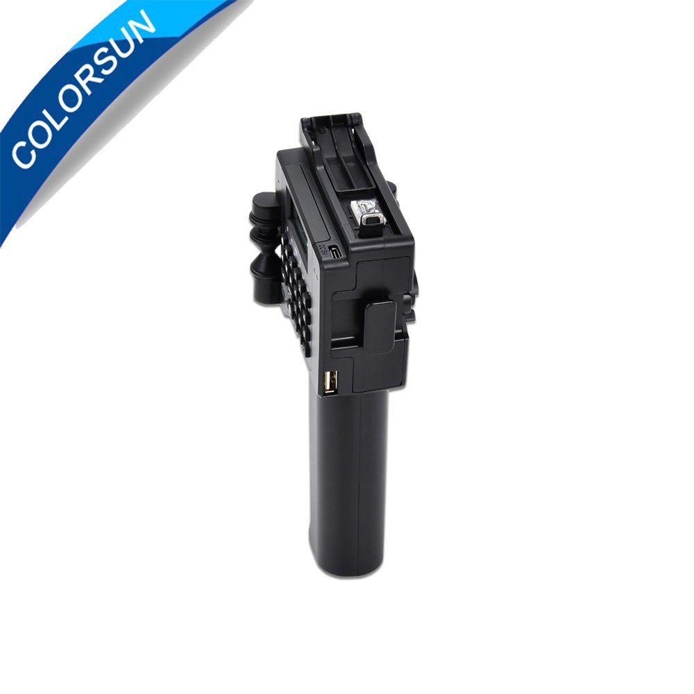 Touch Screen 600DPI Handheld Intelligent QR Inkjet Printer USB Ink Date Coder Coding machine+eco solvent ink cartridge