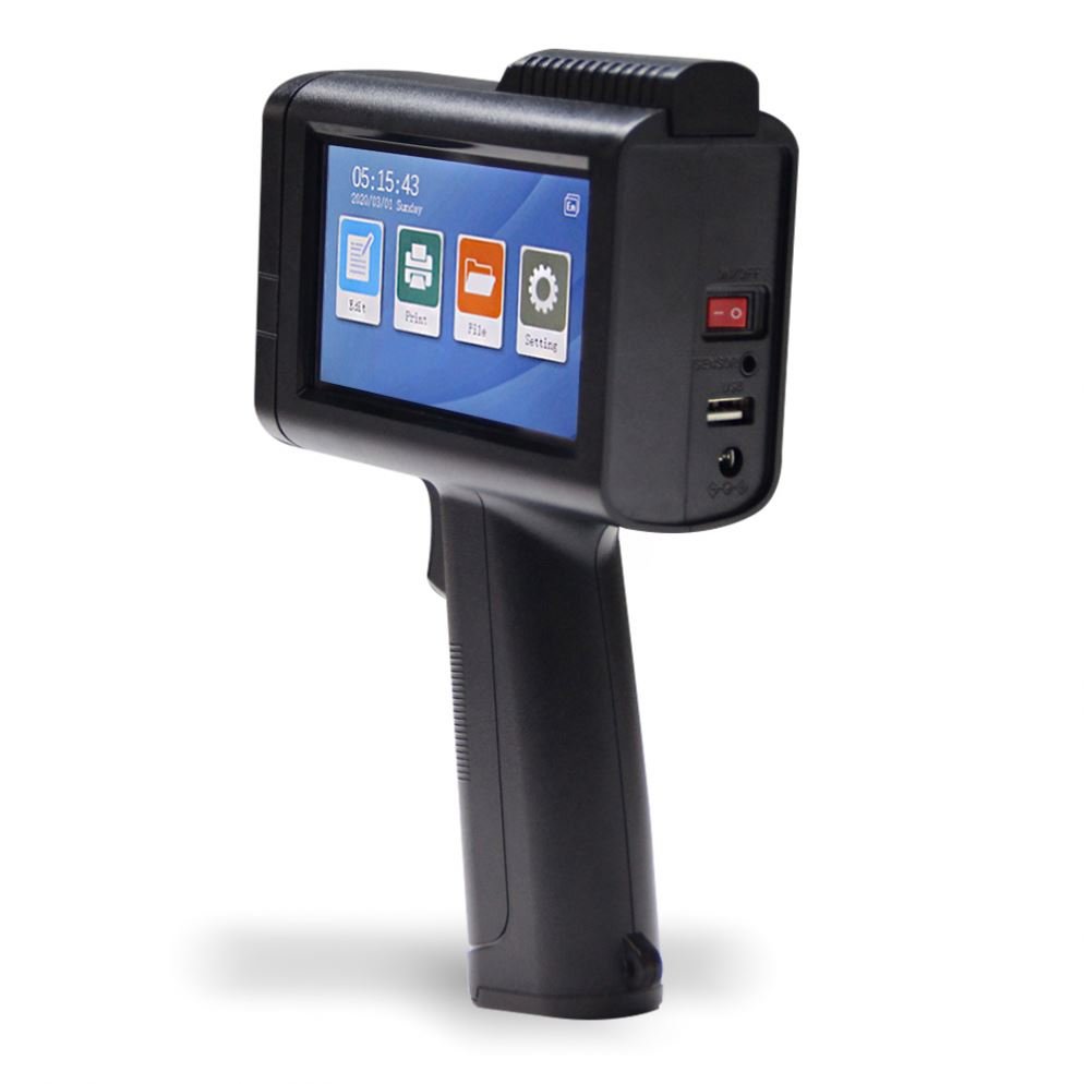 new M10 handheld expiry date bottle plastic bag inkjet printer
