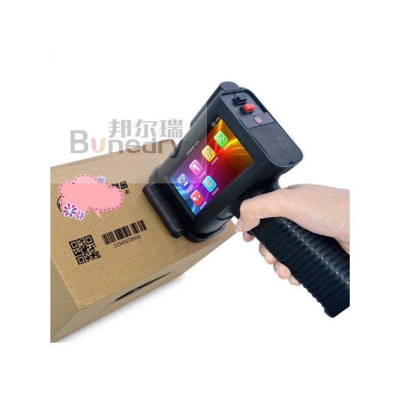 Popular Portable Manual Handheld Inkjet Expire Date Code Hand Jet Printer Pet Bottles Jars for Plastic Engine Provided 2.5