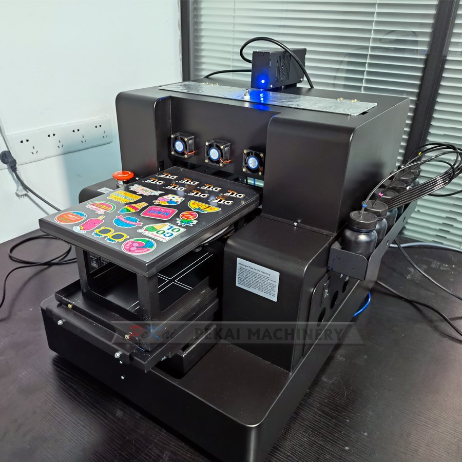 3D UV Printer DTF Flatbed Printer Machine A4 Size with Varnish Function