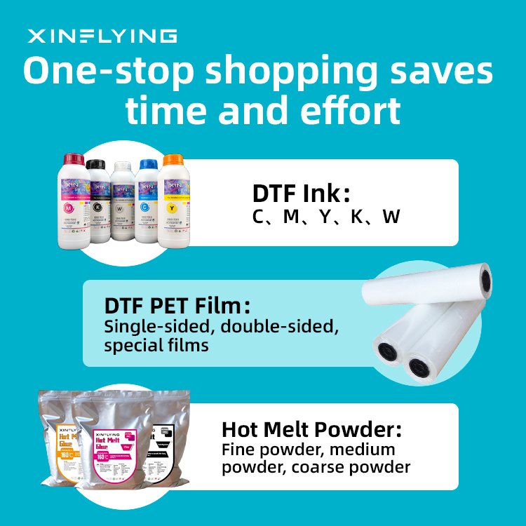 US Stock A1 60cm DTF by Xinflying - Includes Powder Shaker & Fluorescent Print Capability
