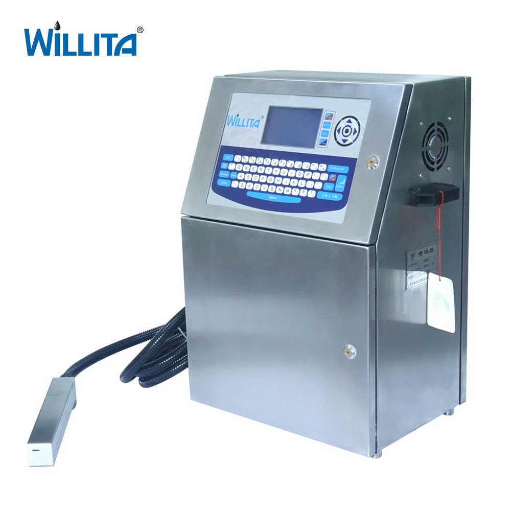 Cij Digital Paper Label Bottle Logo Batch Expiry Date Film Box Barcode Industrial Inkjet Printers Coding Printing Machines