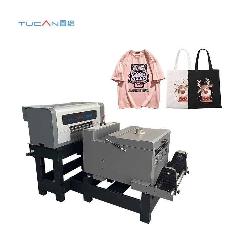 factory direct sell 40cm DTF Printing Machine with 2 head xp600 digital printer on sale