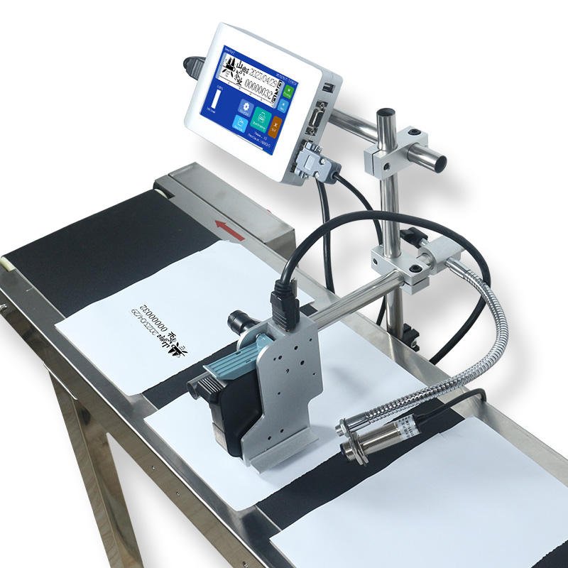 Industrial Automatic Online Continuous Inkjet Printer For Paper Carton Numbering Machine Automatic logo printing machine