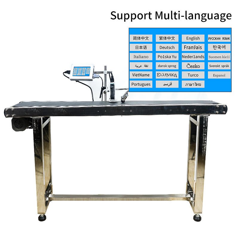 Industrial Automatic Online Continuous Inkjet Printer For Paper Carton Numbering Machine Automatic logo printing machine