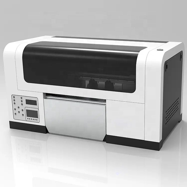 A3 XP600 Printhead Label Machine Supplier Transfer Sticker Inkjet Printing LED UV Printer for Bottle
