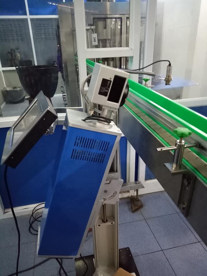 online inkjet printer date inkjet printer for Automatic production line coding marking Food grade ink jet cartridge