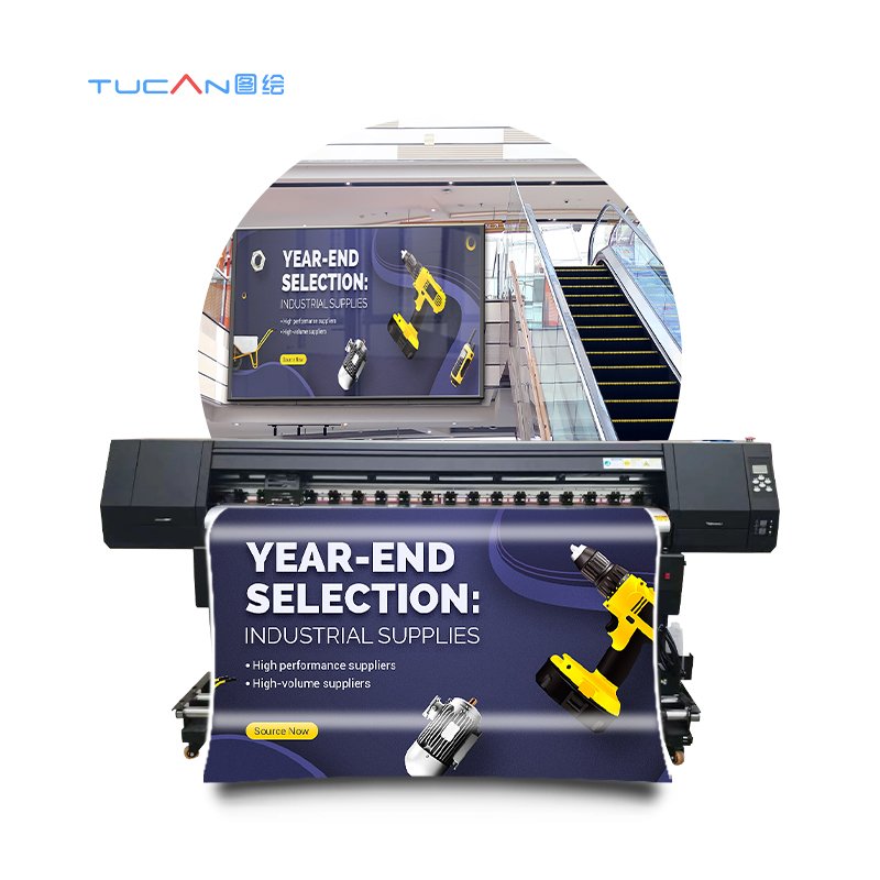 1600mm / 1800mm inkjet printer screen printing machines dtf printer eco solvent flatbed digital printer