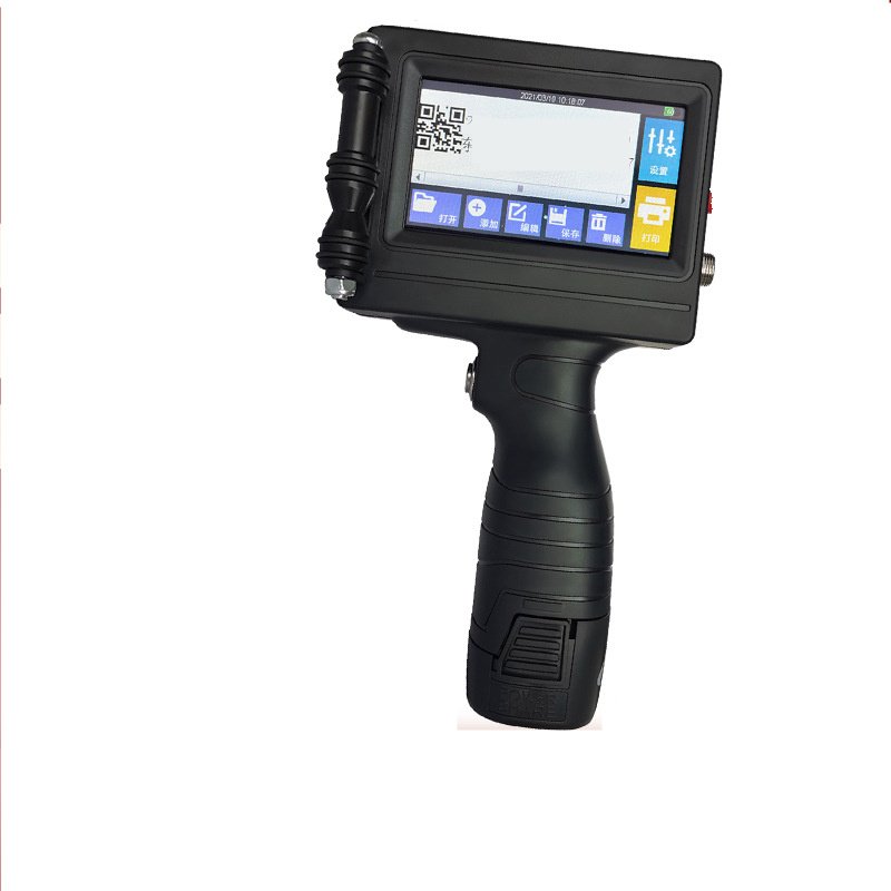 smart portable handheld continuous inkjet printer printing machine