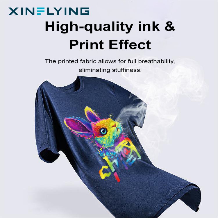 High productivity 9-colors 4pcs Original I3200/4720/5113 Printheads Digital DTG Dual-Station Printer Fabrics DTG Print Machine