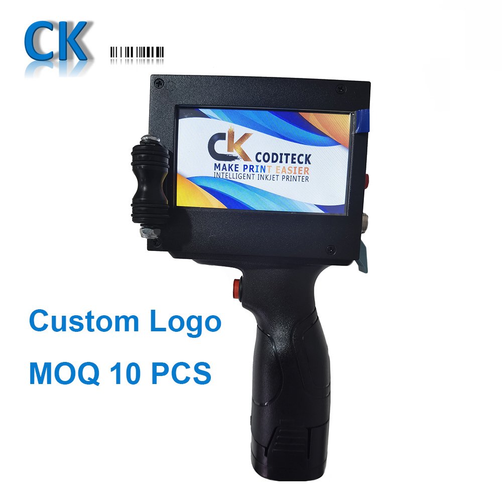 Coditeck half inch printhead TIJ 12.7mm hand printing machine handheld mini inkjet date printer