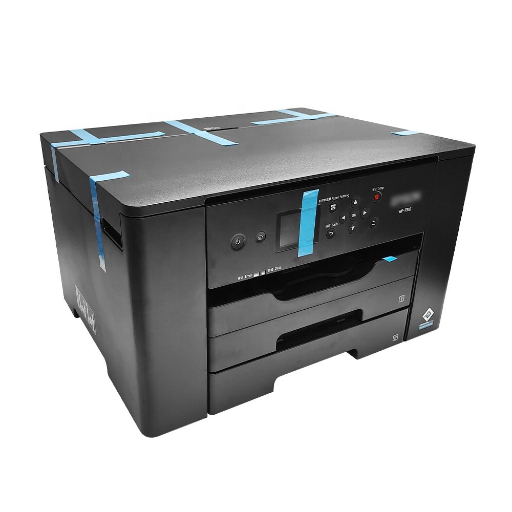 Yuelule A3+ WF-7318 inkjet printer black Hot selling Multi-function Large capacity cartons color inkjet printer