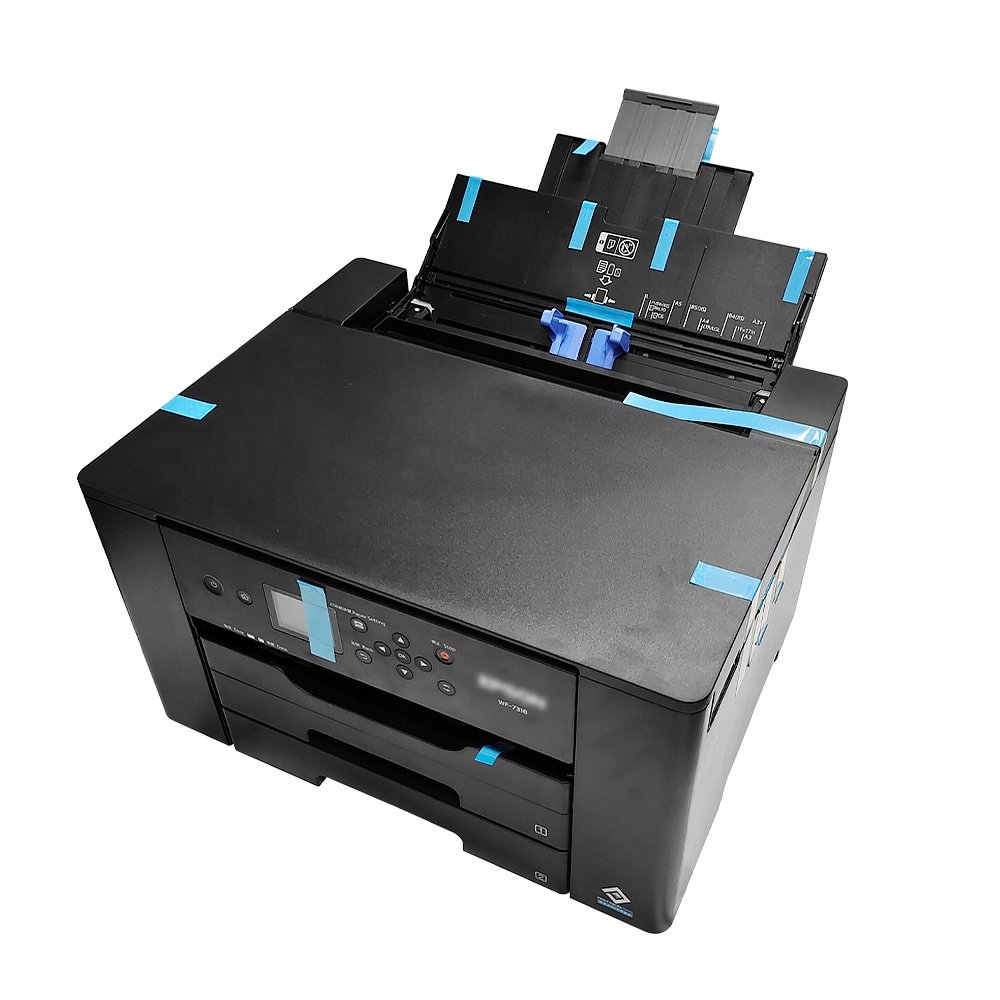 Yuelule A3+ WF-7318 inkjet printer black Hot selling Multi-function Large capacity cartons color inkjet printer
