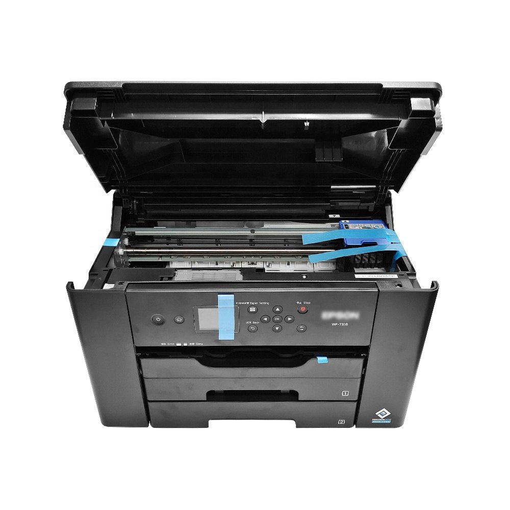 Yuelule A3+ WF-7318 inkjet printer black Hot selling Multi-function Large capacity cartons color inkjet printer
