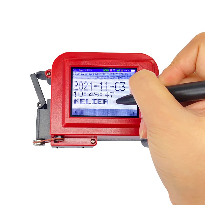mini inkjet printer handheld small smart printer to print production date food bag bottle body inkjet mini thermal printer