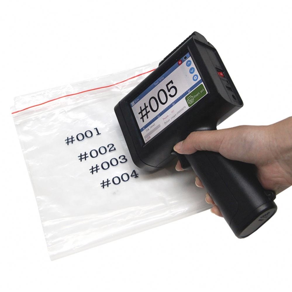 Wholesale Price Touch Screen Intelligent Handheld Inkjet Printer price for Expiry Production Date