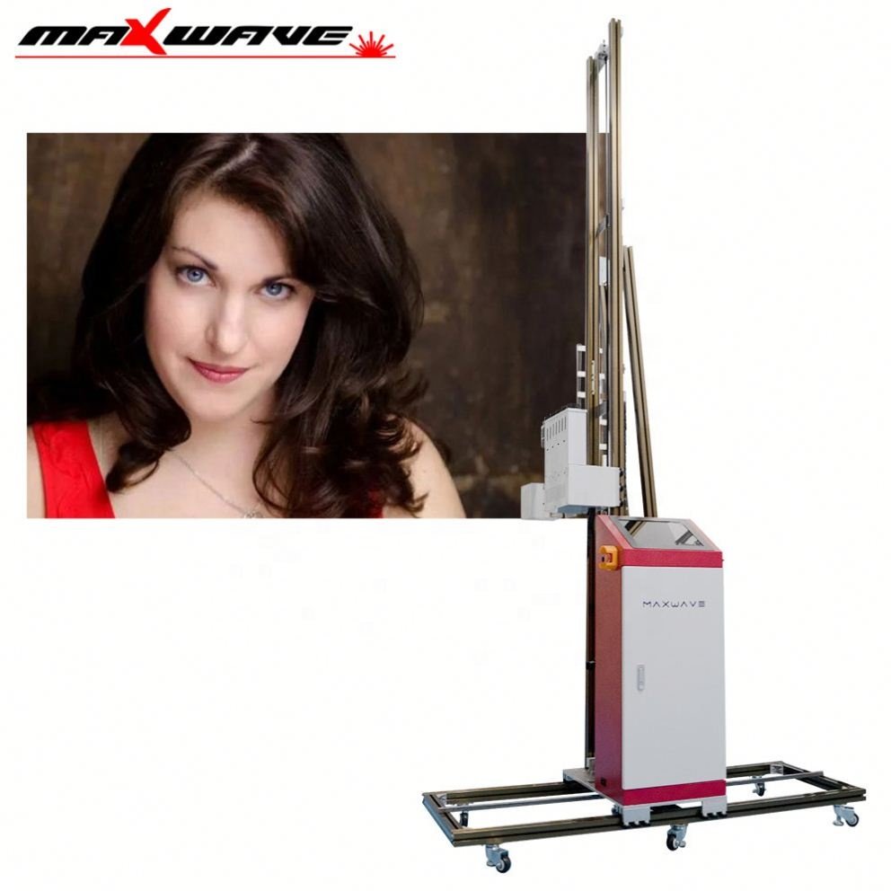 Auto Color Matching 3D HD Photos Wall Inkjet Printer For Both Indoor And Outdoor Mural Wall Printing Machine