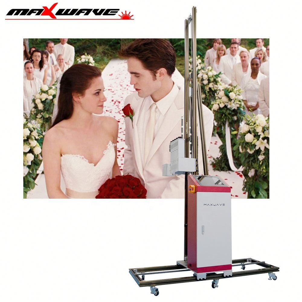 Auto Color Matching 3D HD Photos Wall Inkjet Printer For Both Indoor And Outdoor Mural Wall Printing Machine