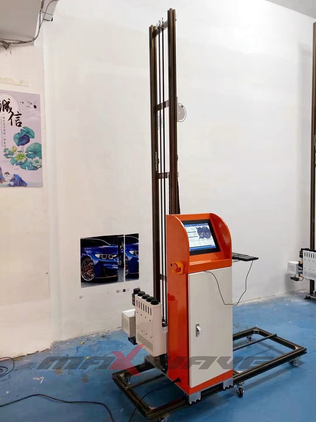 Auto Color Matching 3D HD Photos Wall Inkjet Printer For Both Indoor And Outdoor Mural Wall Printing Machine