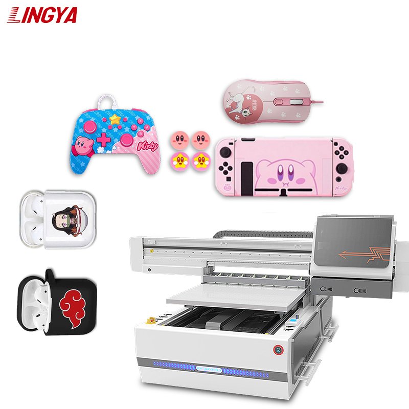 Medium sized 6090UV DTF printer, 6-color digital direct spray printer, chessboard cup digital device printing machine