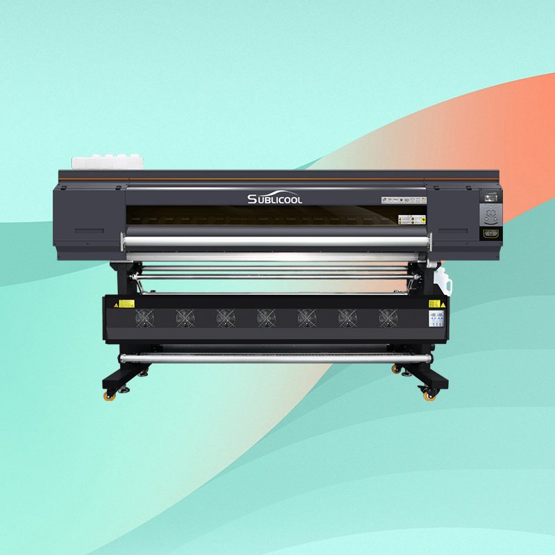 SUBLICOOL 1.9m digital inkjet printers sublimation paper prints printer industrial sublimation machine