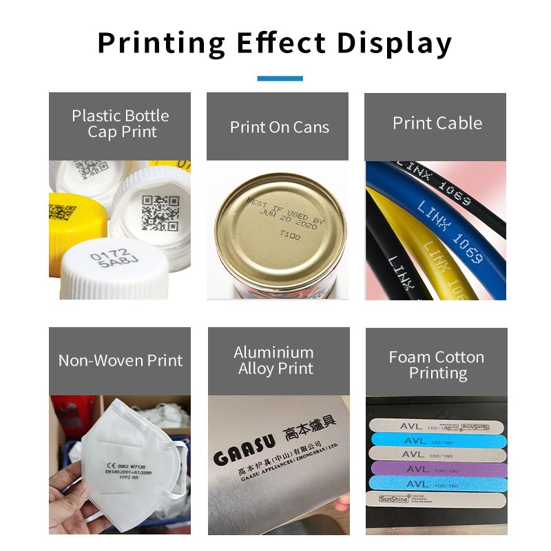 Customized Conveyor Belt Machine Automatic Small Inkjet Printer Conveyor Belt Hand-Held Production Line Inkjet Printer