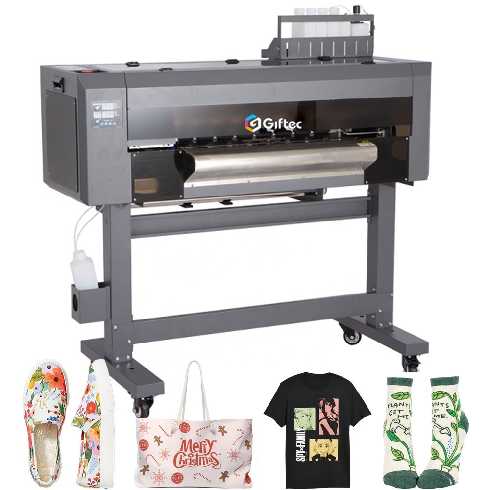 Giftec New Technology Multifunctional Direct to Film and Garment Printing Machine A3 A2 DTG DTF Printer Inkjet Printers Provided