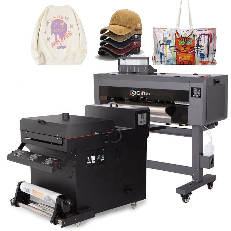 Giftec New Technology Multifunctional Direct to Film and Garment Printing Machine A3 A2 DTG DTF Printer Inkjet Printers Provided