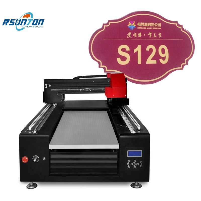 Multifunctional Bottle UV DTF inkjet printer A2 size 4290 varnish support 3D emboss phone case Plastic card printing machine