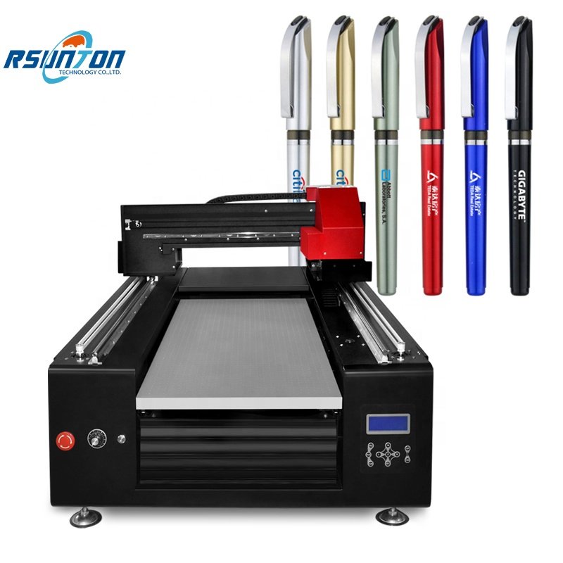 Multifunctional Bottle UV DTF inkjet printer A2 size 4290 varnish support 3D emboss phone case Plastic card printing machine