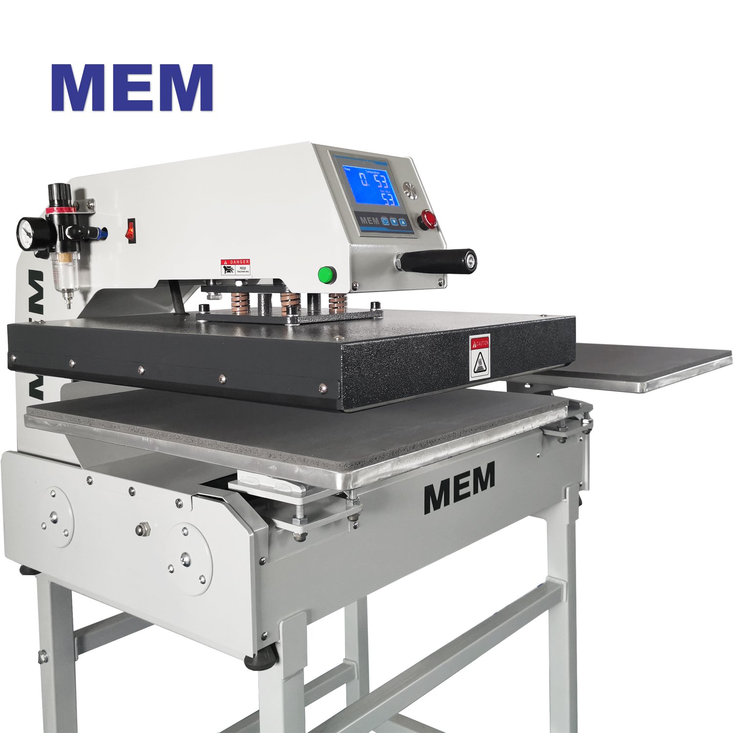 TQA 4050 Pneumatic dual heat press machine 16*20 inch sublimation printer for t-shirt