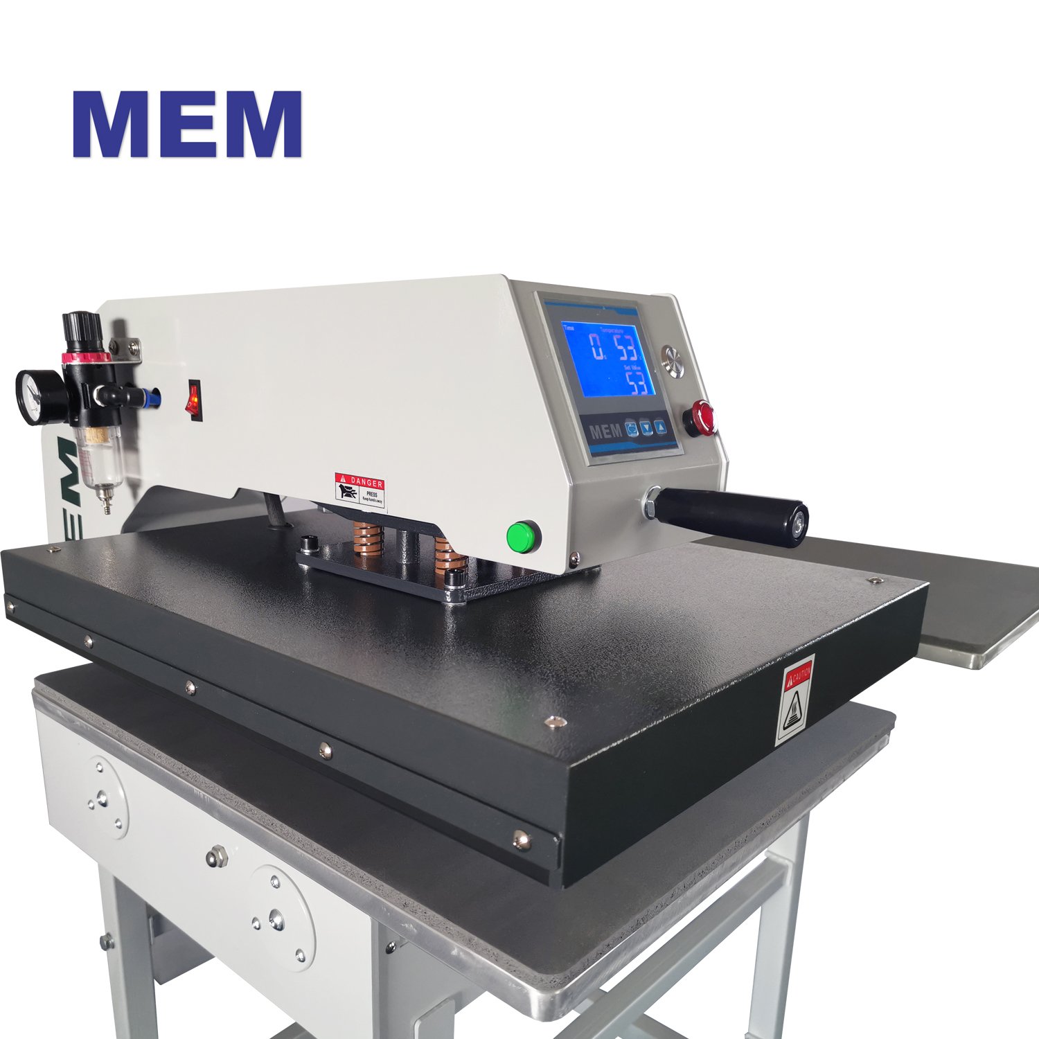 TQA 4050 Pneumatic dual heat press machine 16*20 inch sublimation printer for t-shirt