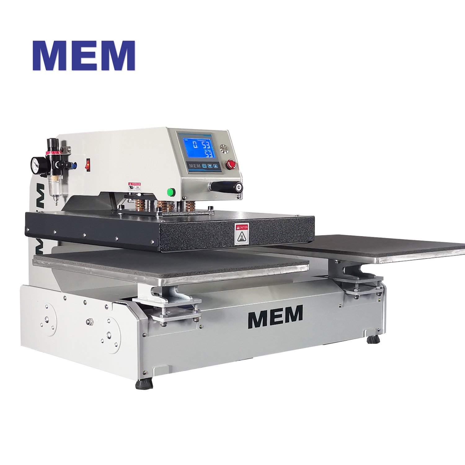 TQA 4050 Pneumatic dual heat press machine 16*20 inch sublimation printer for t-shirt