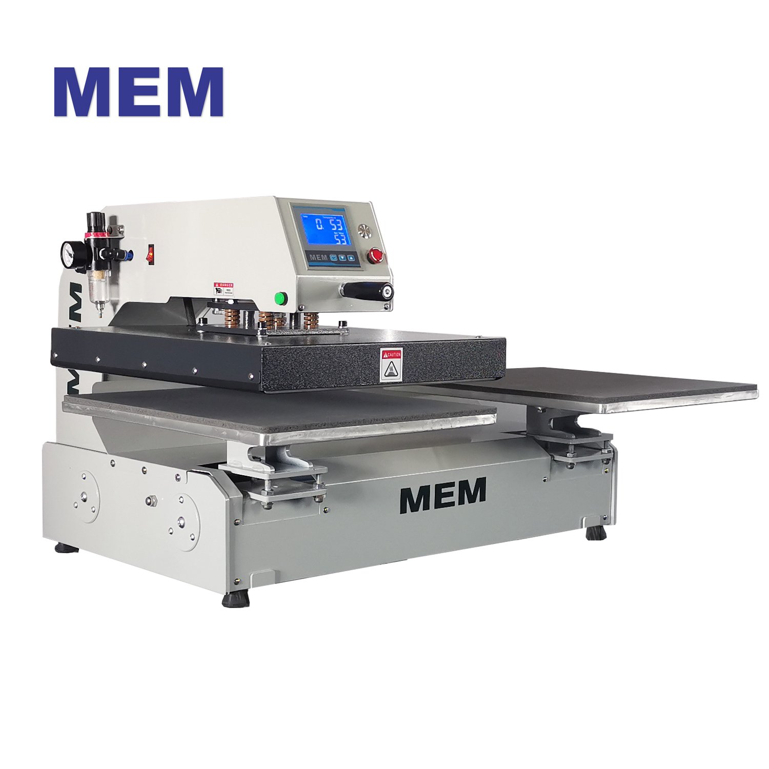 TQA 4050 Pneumatic dual heat press machine 16*20 inch sublimation printer for t-shirt