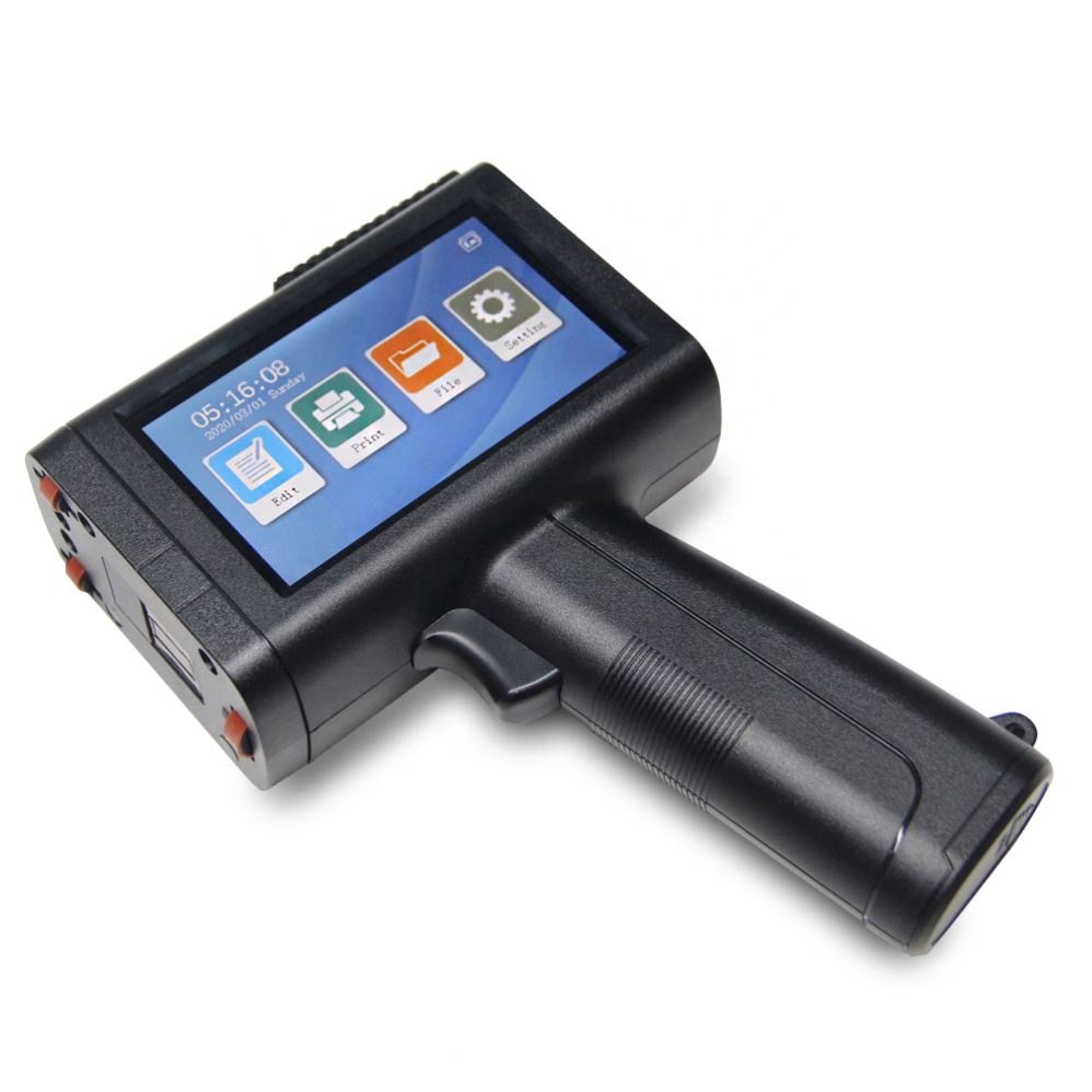 M10 High Quality Automatic Handheld Coding Machine Batch Bottles Boxes Ribbon Batch Code Machine Small Handheld Inkjet Printer