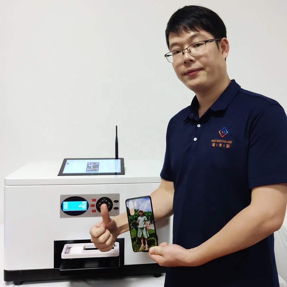 Refinecolor Hot Sale UV Printer For Mobile Phone Case