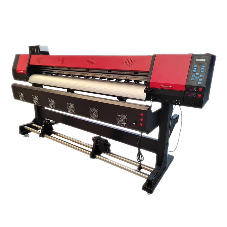 1800XT Inkjet Printer with 2pcs xp600 printhead water based ink printing machine