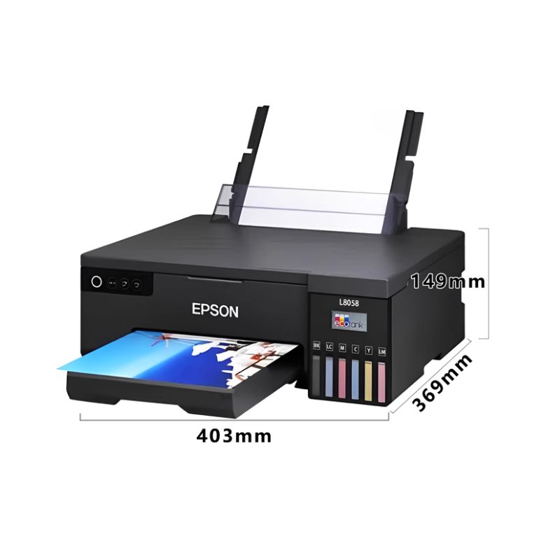 220V Sublimation printer cd dvd printer Automatic for L8058 inkjet digital Cd dvd pvc id card printers