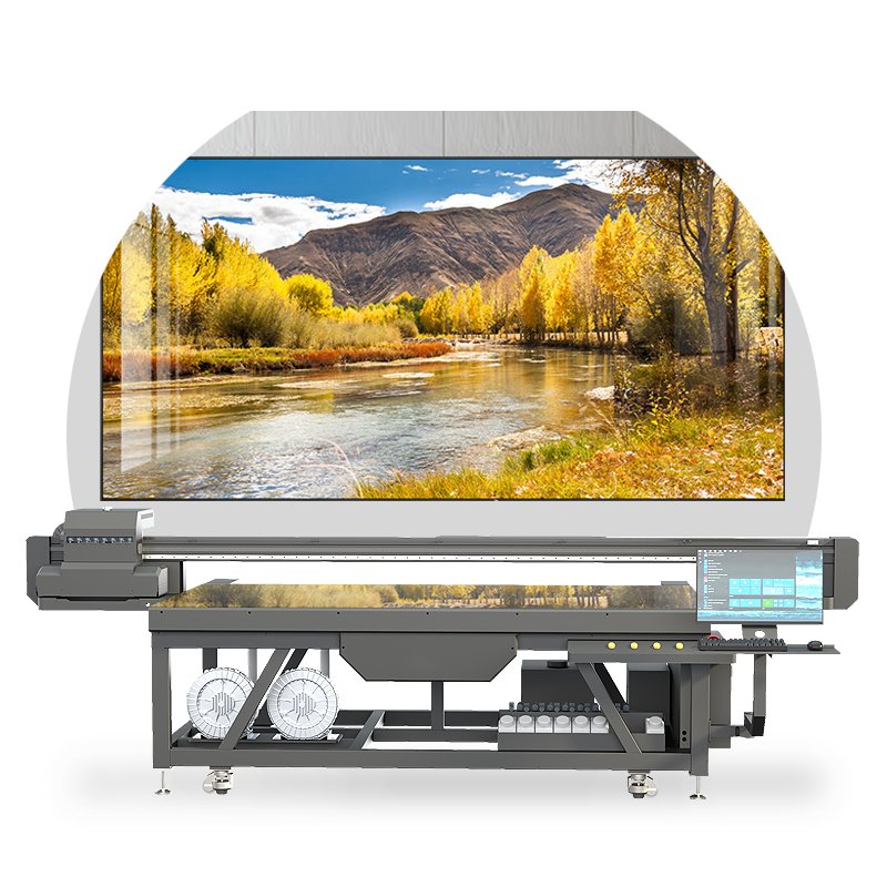 A1size 2513 UV inkjet Printer for pvc card mobile phone case metal wood packing box paper uv inkjet printer machine