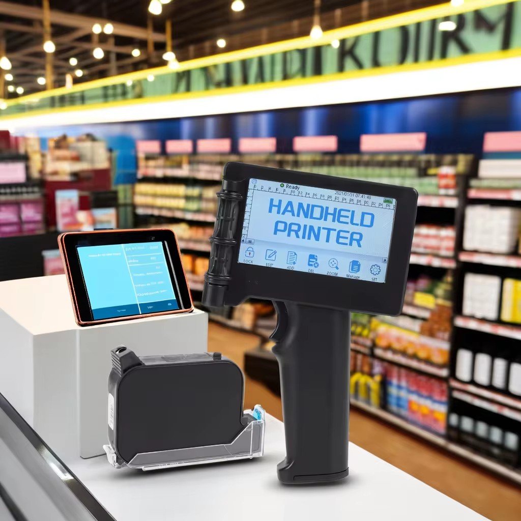 Princube PT3000 Portable Mini Handheld Inkjet Printer Low Price Multifunctional Device for Home Use on Plastic Bags