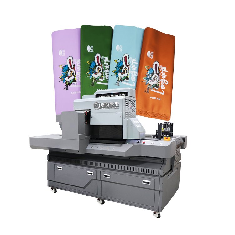 Full Color Single Pass PVC Flatbed Fast Printing Machine Photo Digital Industrial Inkjet Printer