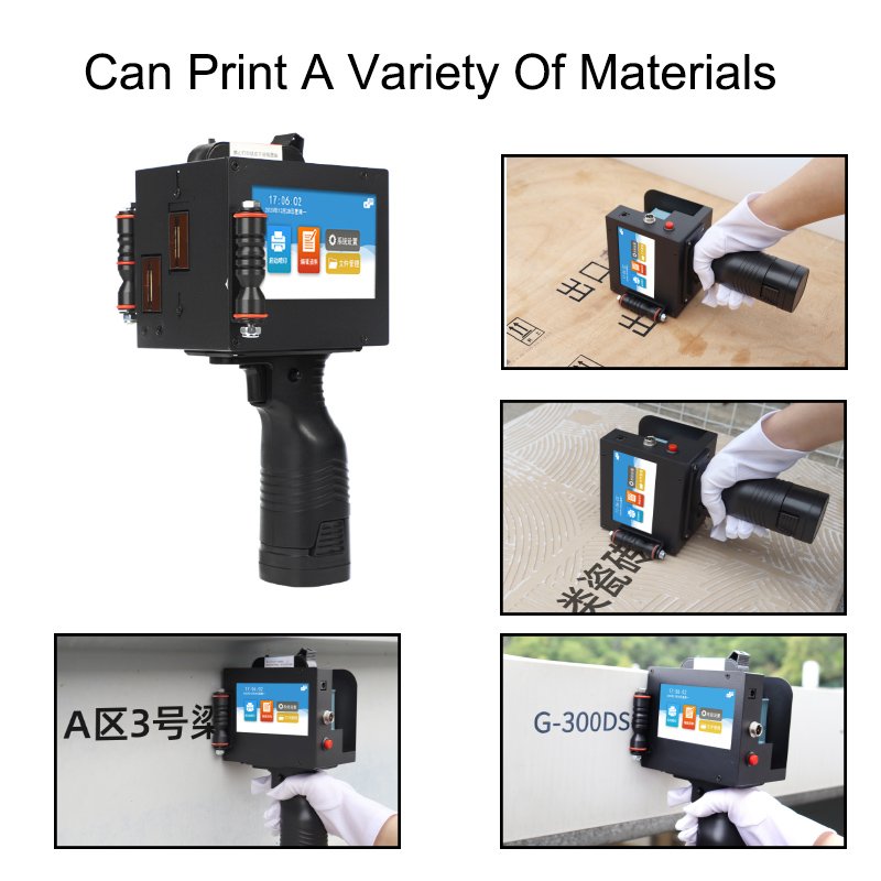 Demin T50 Large size handheld Inkjet Printer for Box Carton Packaging 5cm Logo number Coding Machines 50mm printer machine